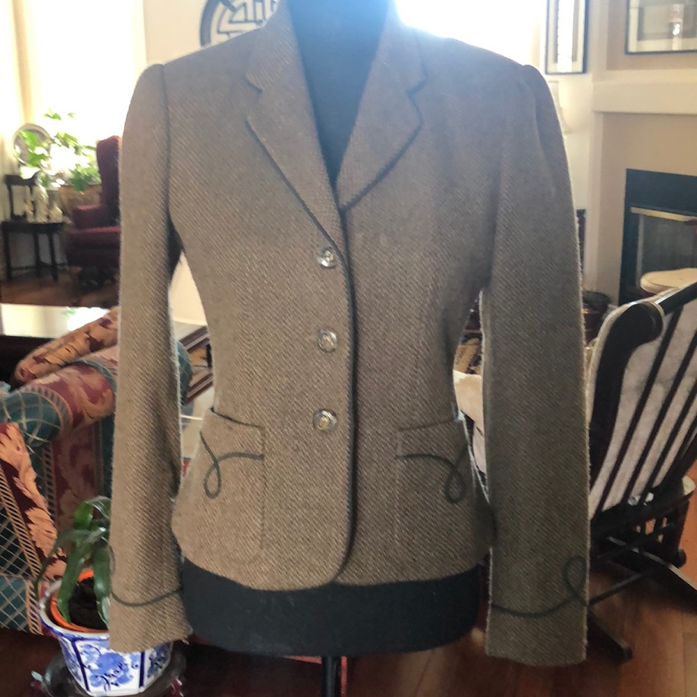 Winter wool jacket